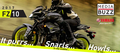 Yamaha's 2017 FZ-10 Media Buzz