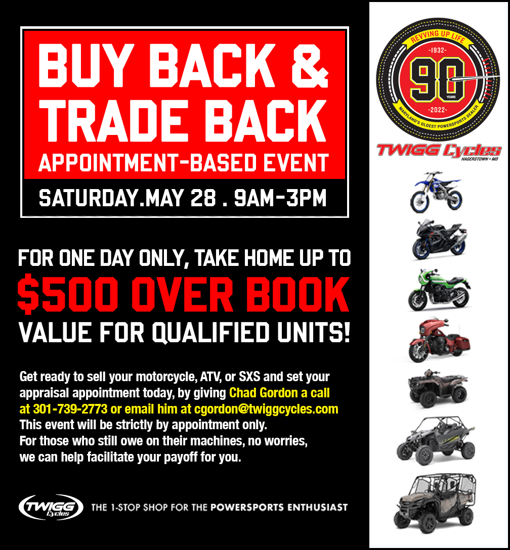 Buybackpage Twigg Cycles Hagerstown Maryland