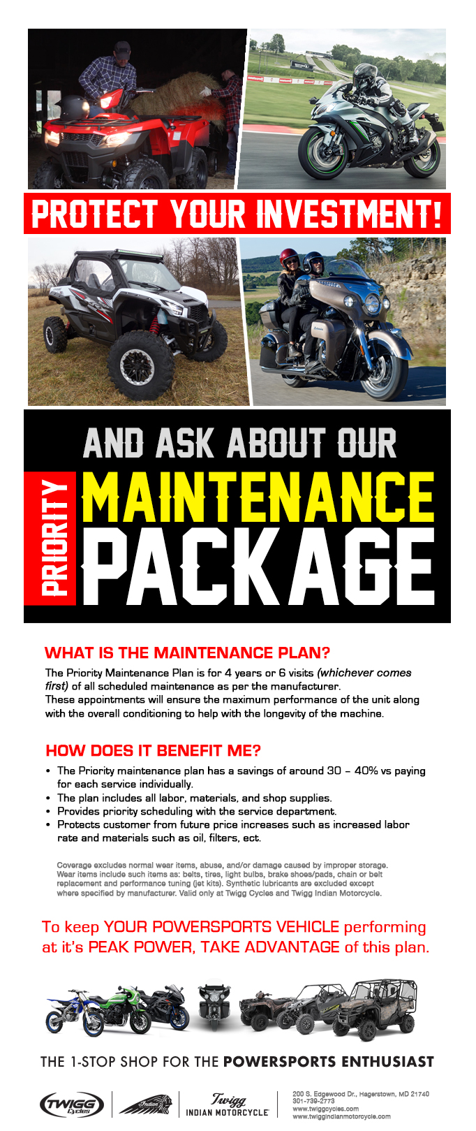Prioritymaintenance Twigg Cycles Hagerstown Maryland