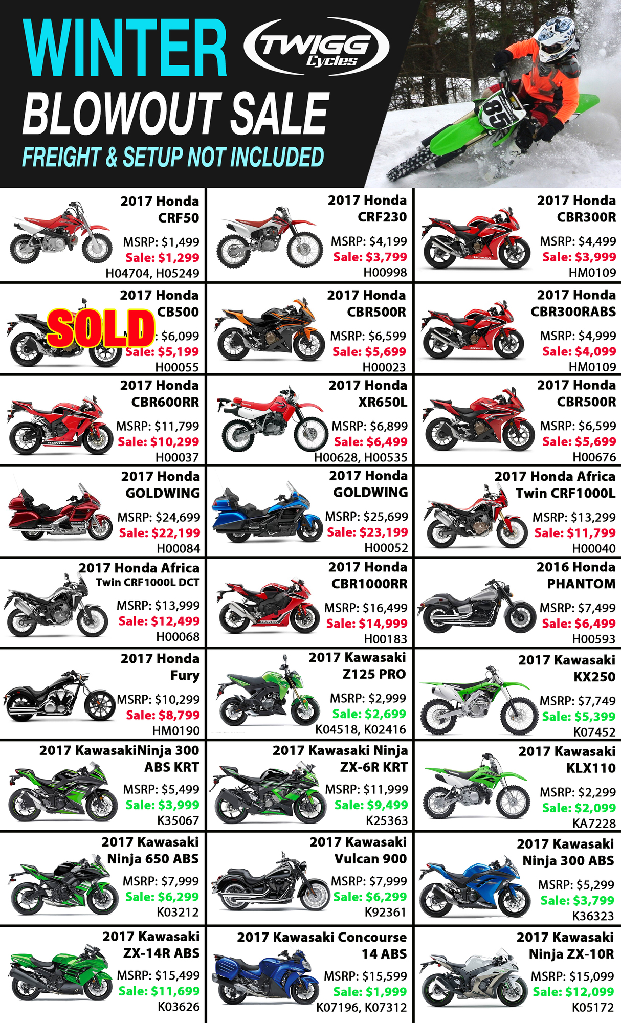 Winterblowoutsales Twigg Cycles Hagerstown Maryland